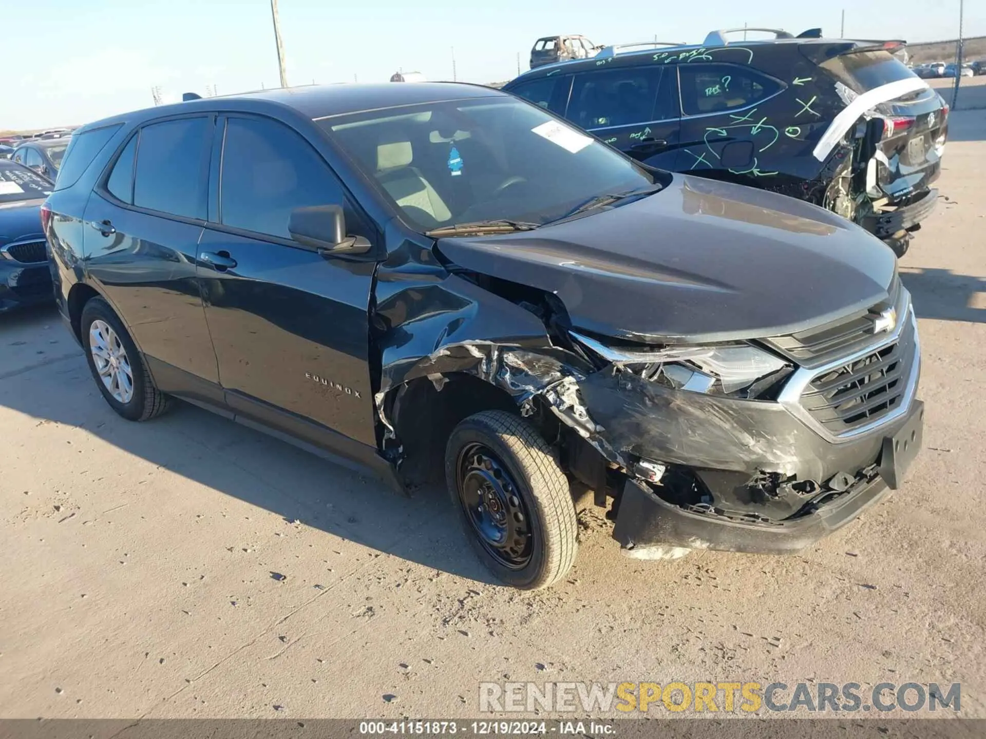 1 fotografías del automóvil dañado 3GNAXHEV4KS548377 CHEVROLET EQUINOX 2019