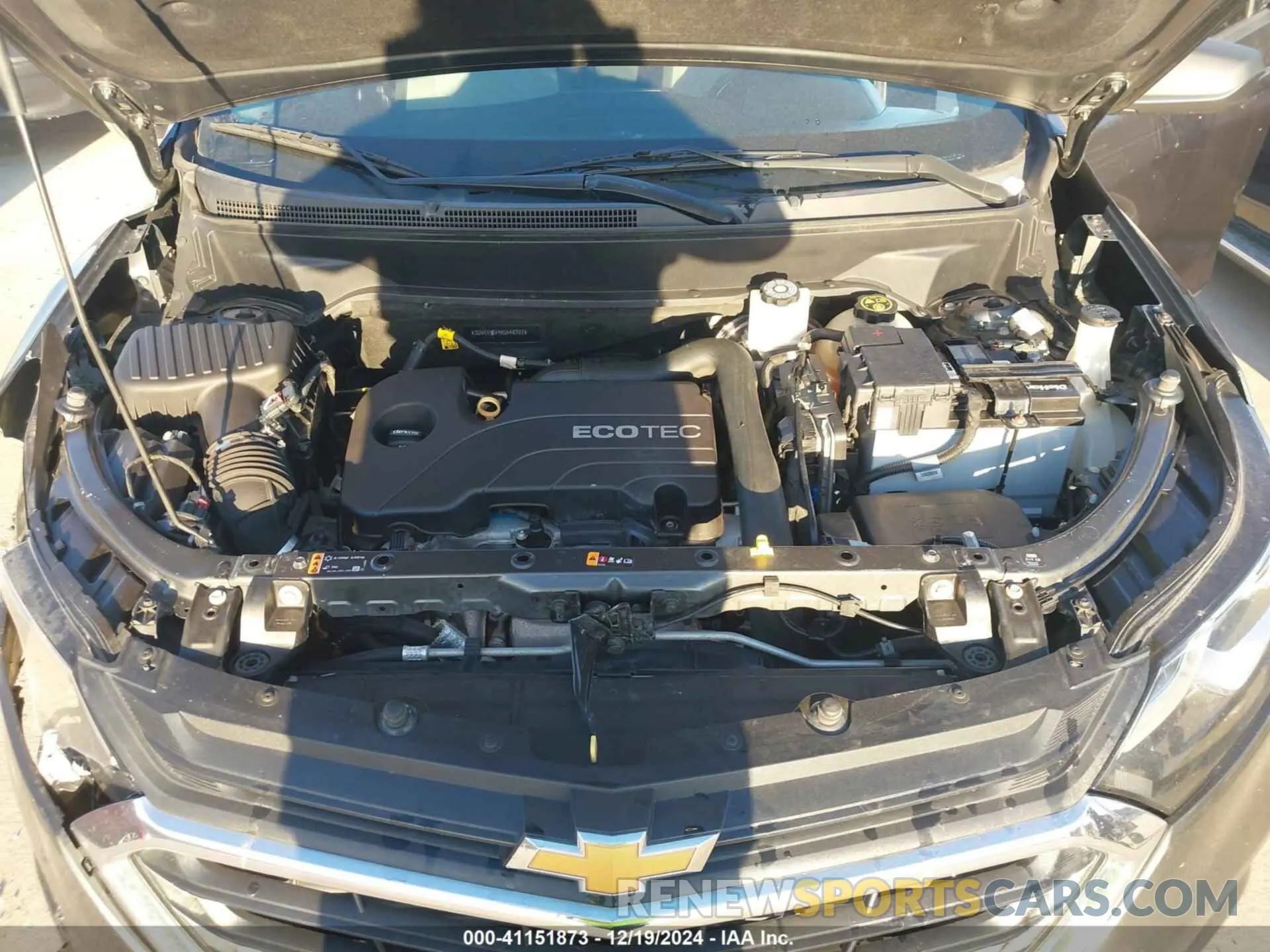 10 fotografías del automóvil dañado 3GNAXHEV4KS548377 CHEVROLET EQUINOX 2019