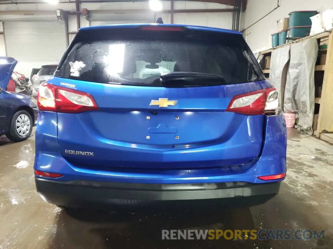 6 fotografías del automóvil dañado 3GNAXHEV5KS574146 CHEVROLET EQUINOX 2019