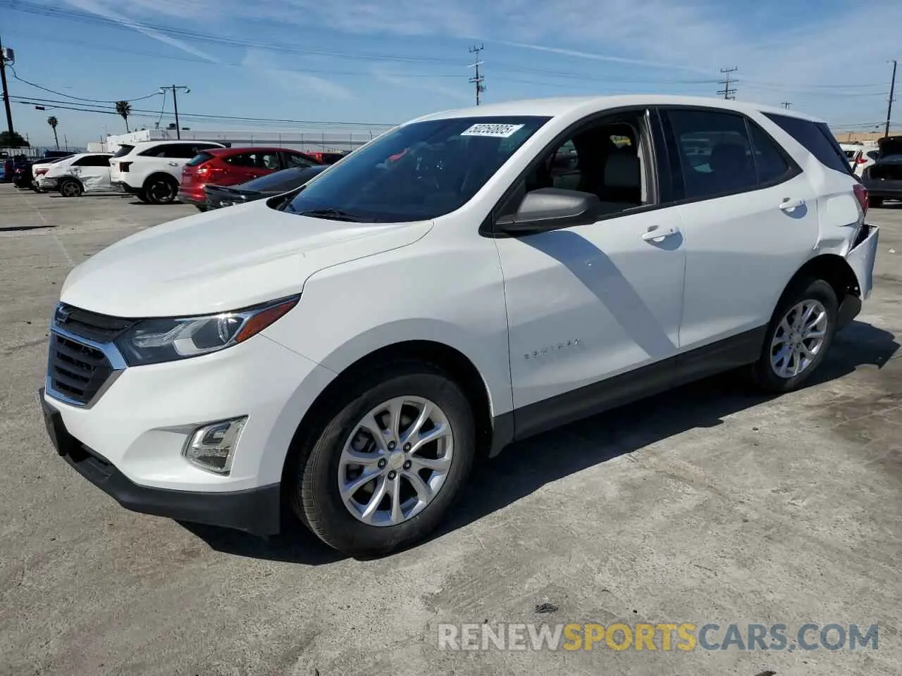 1 fotografías del automóvil dañado 3GNAXHEV5KS623121 CHEVROLET EQUINOX 2019