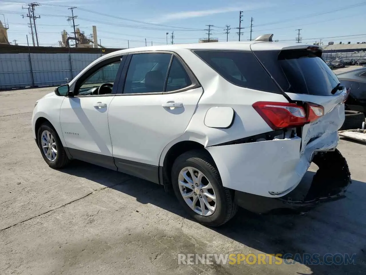 2 fotografías del automóvil dañado 3GNAXHEV5KS623121 CHEVROLET EQUINOX 2019
