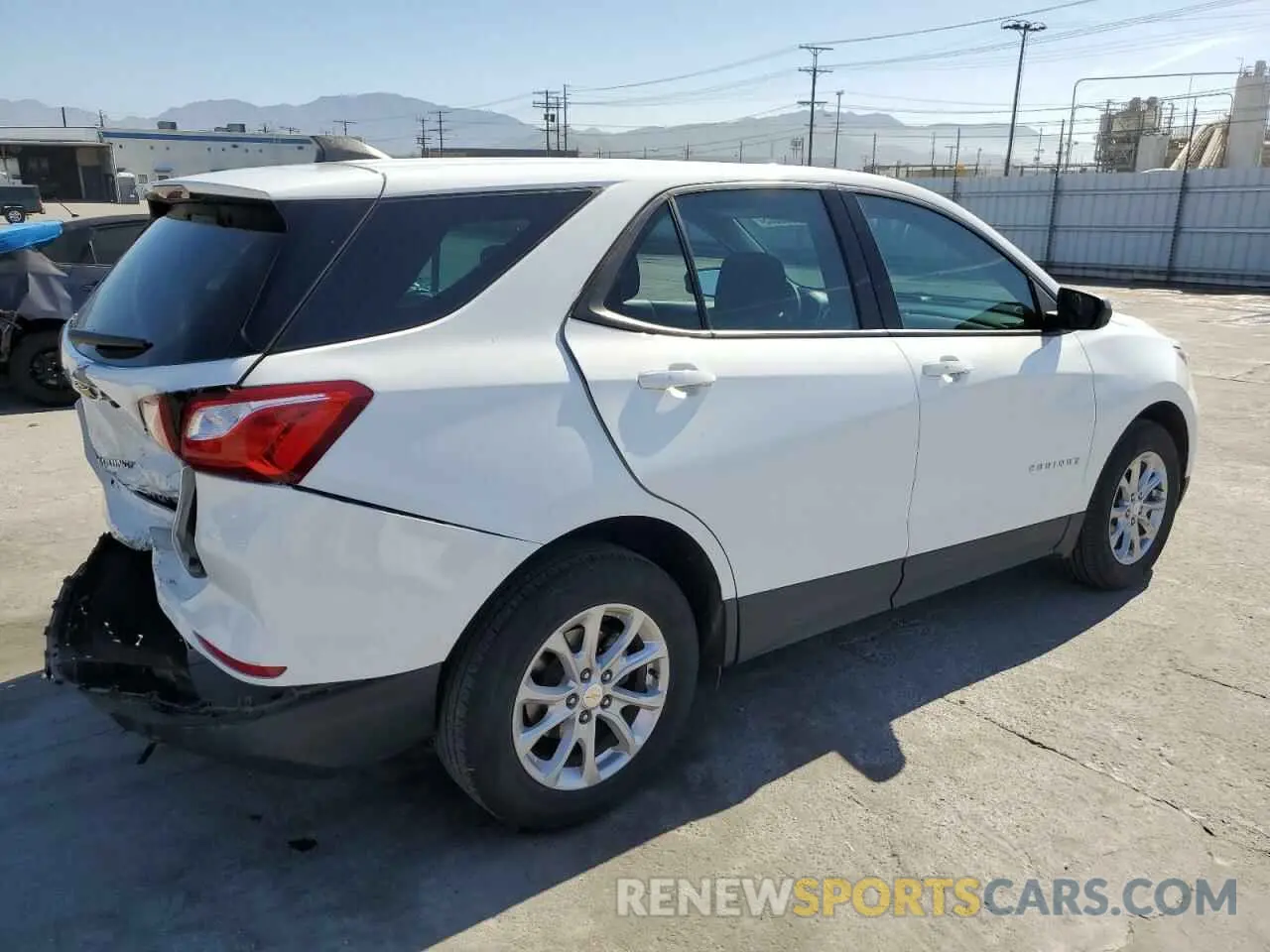 3 fotografías del automóvil dañado 3GNAXHEV5KS623121 CHEVROLET EQUINOX 2019
