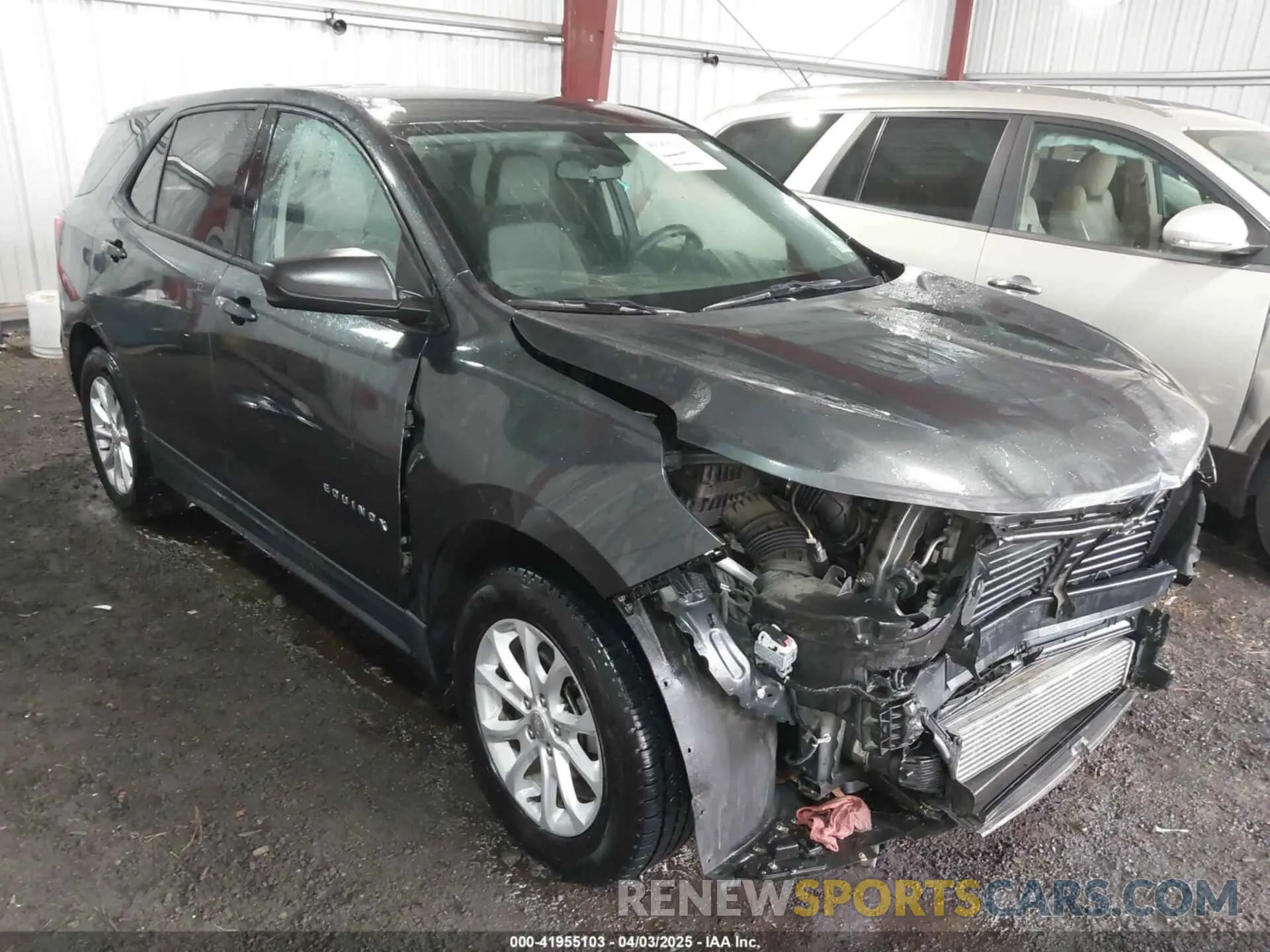 1 fotografías del automóvil dañado 3GNAXHEV6KL125584 CHEVROLET EQUINOX 2019