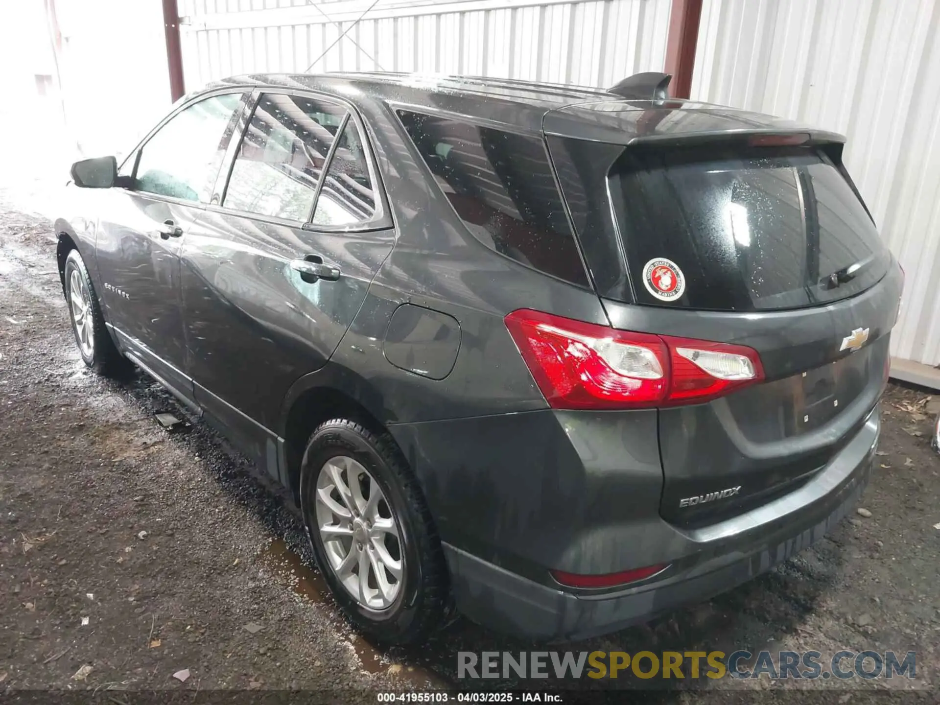 3 fotografías del automóvil dañado 3GNAXHEV6KL125584 CHEVROLET EQUINOX 2019
