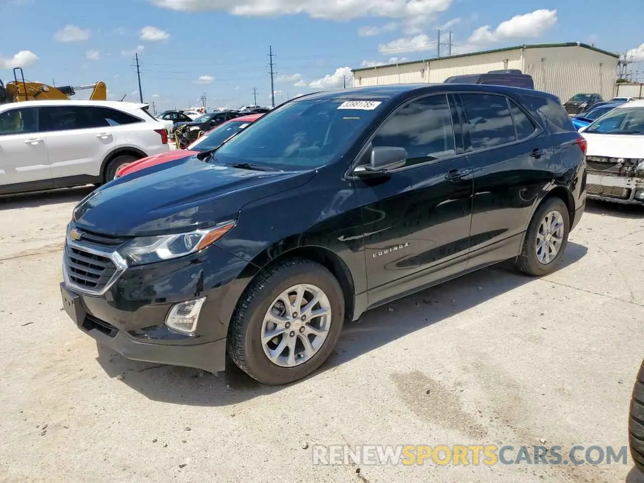 1 fotografías del automóvil dañado 3GNAXHEV6KL395656 CHEVROLET EQUINOX 2019