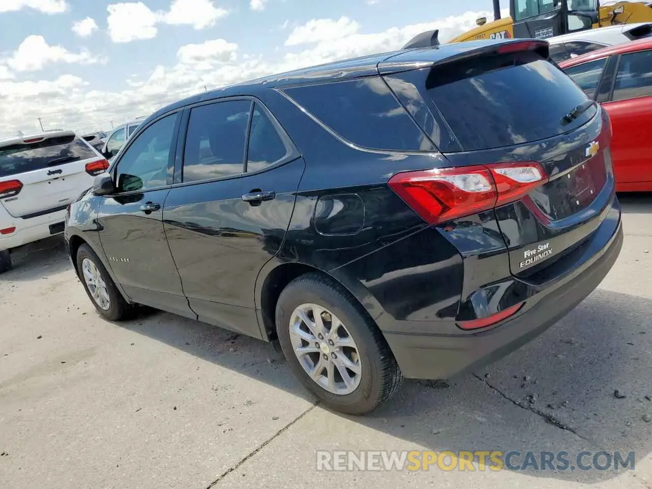 2 fotografías del automóvil dañado 3GNAXHEV6KL395656 CHEVROLET EQUINOX 2019