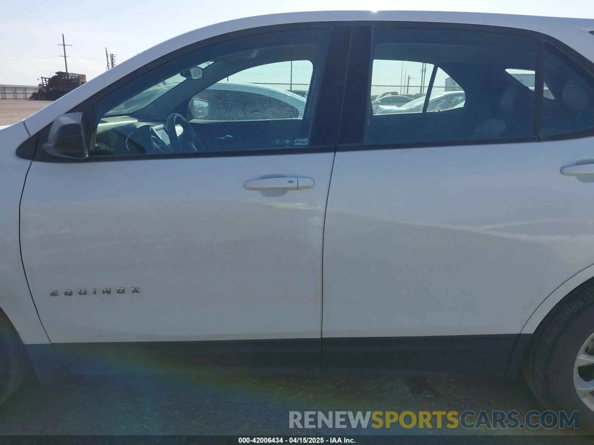 15 fotografías del automóvil dañado 3GNAXHEV6KS676068 CHEVROLET EQUINOX 2019