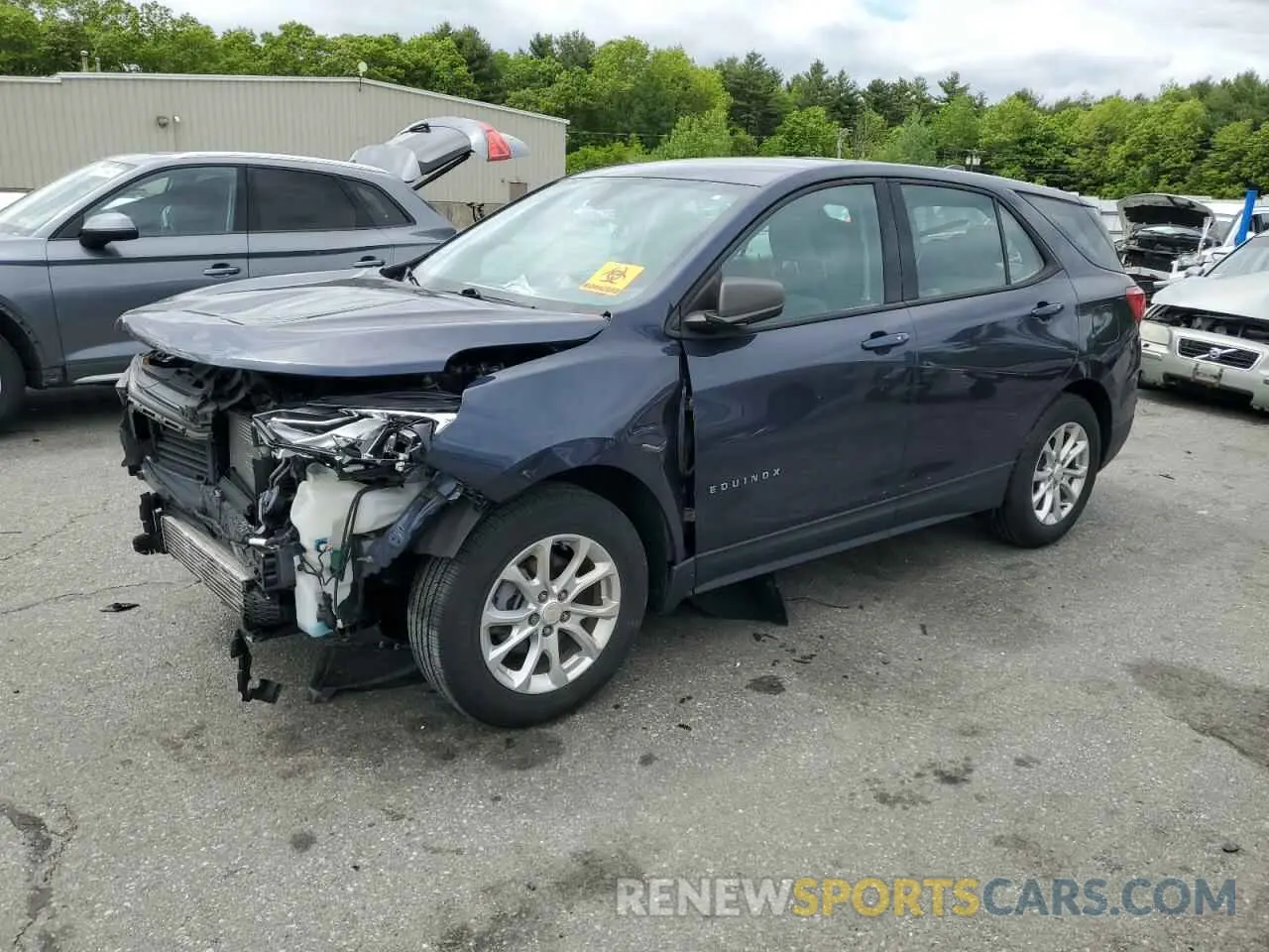 1 fotografías del automóvil dañado 3GNAXHEV7KL310226 CHEVROLET EQUINOX 2019