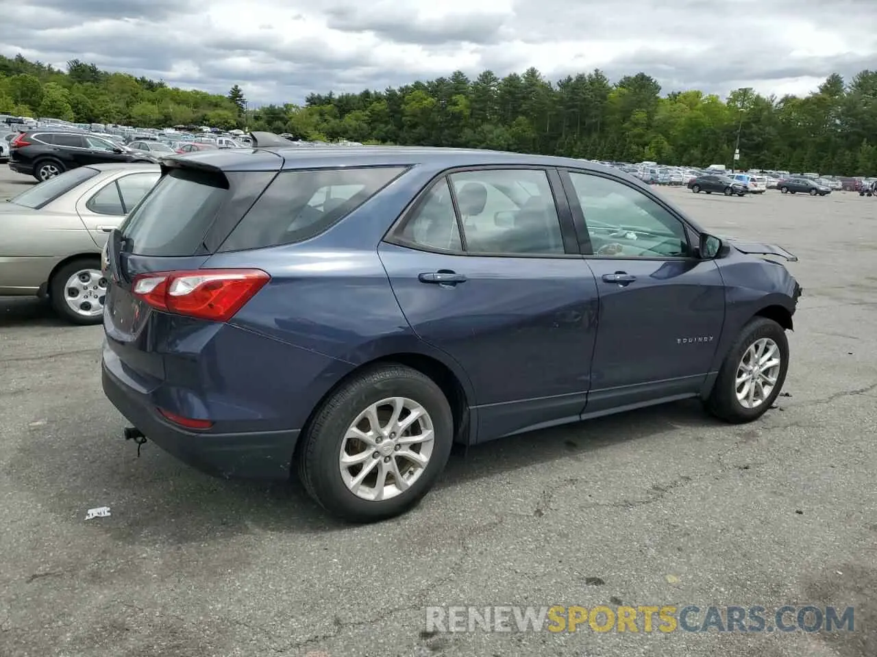 3 fotografías del automóvil dañado 3GNAXHEV7KL310226 CHEVROLET EQUINOX 2019