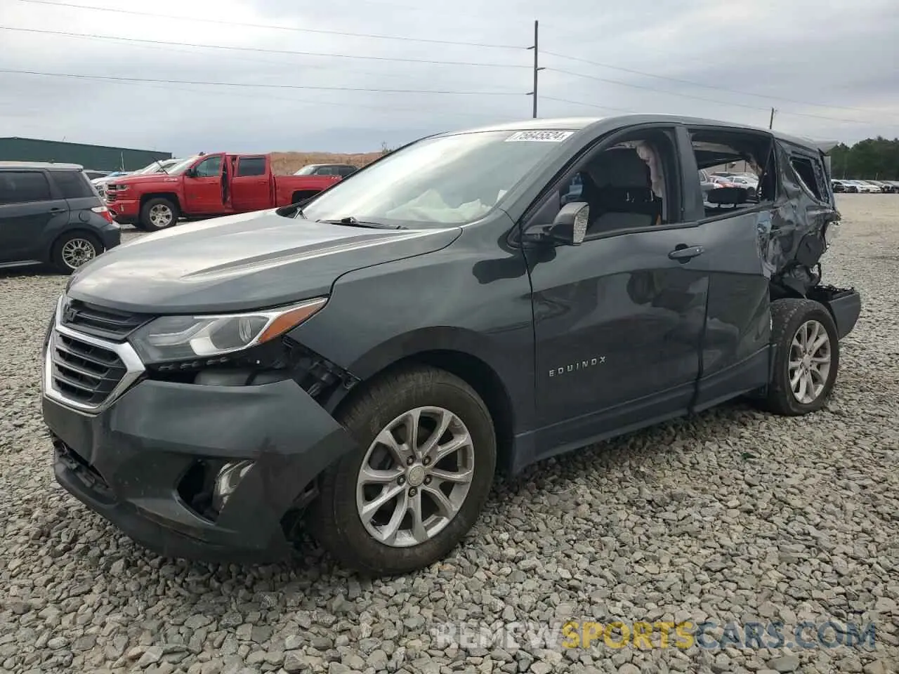 1 fotografías del automóvil dañado 3GNAXHEV7KS559244 CHEVROLET EQUINOX 2019