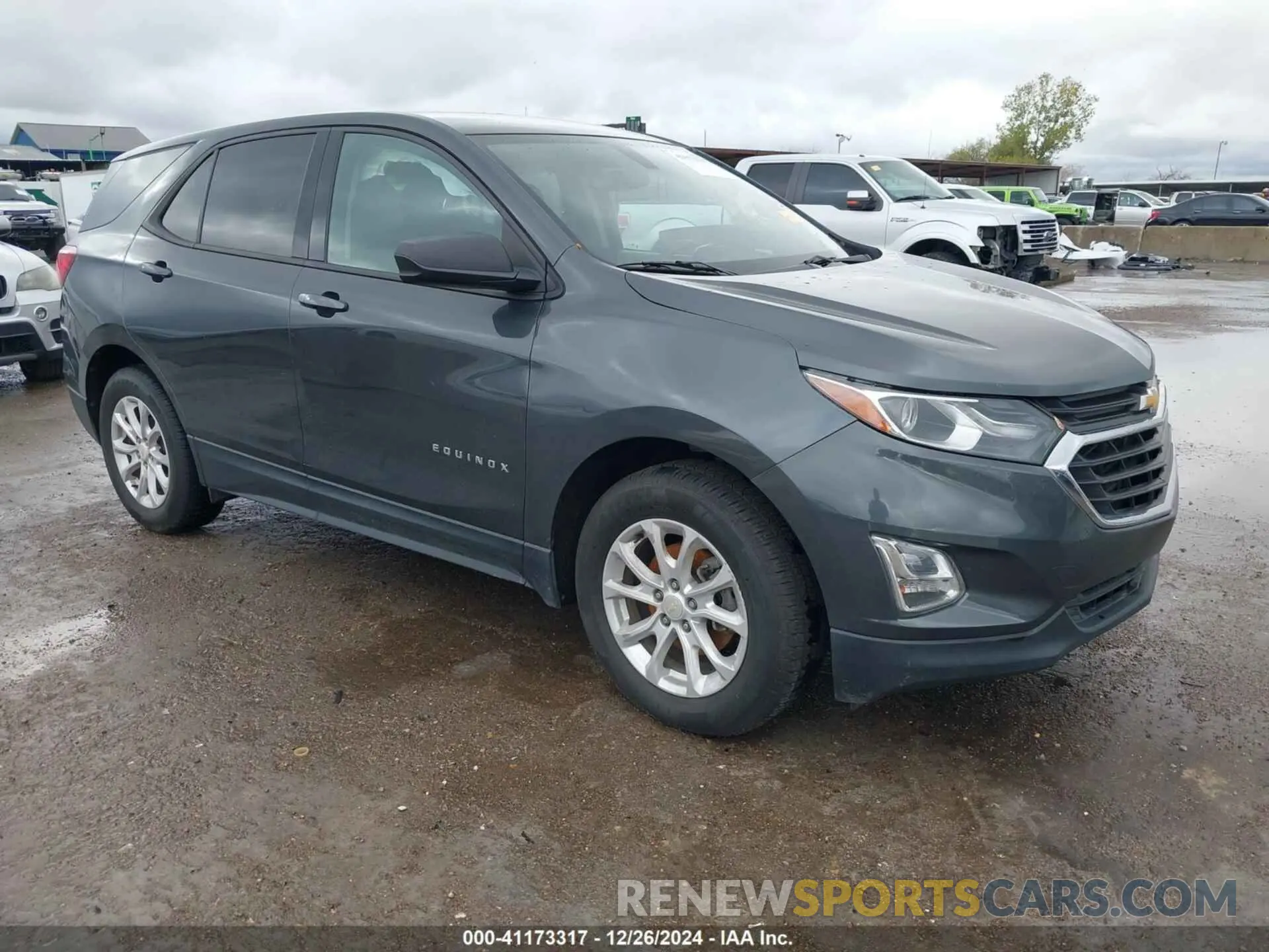 1 fotografías del automóvil dañado 3GNAXHEV8KS564288 CHEVROLET EQUINOX 2019