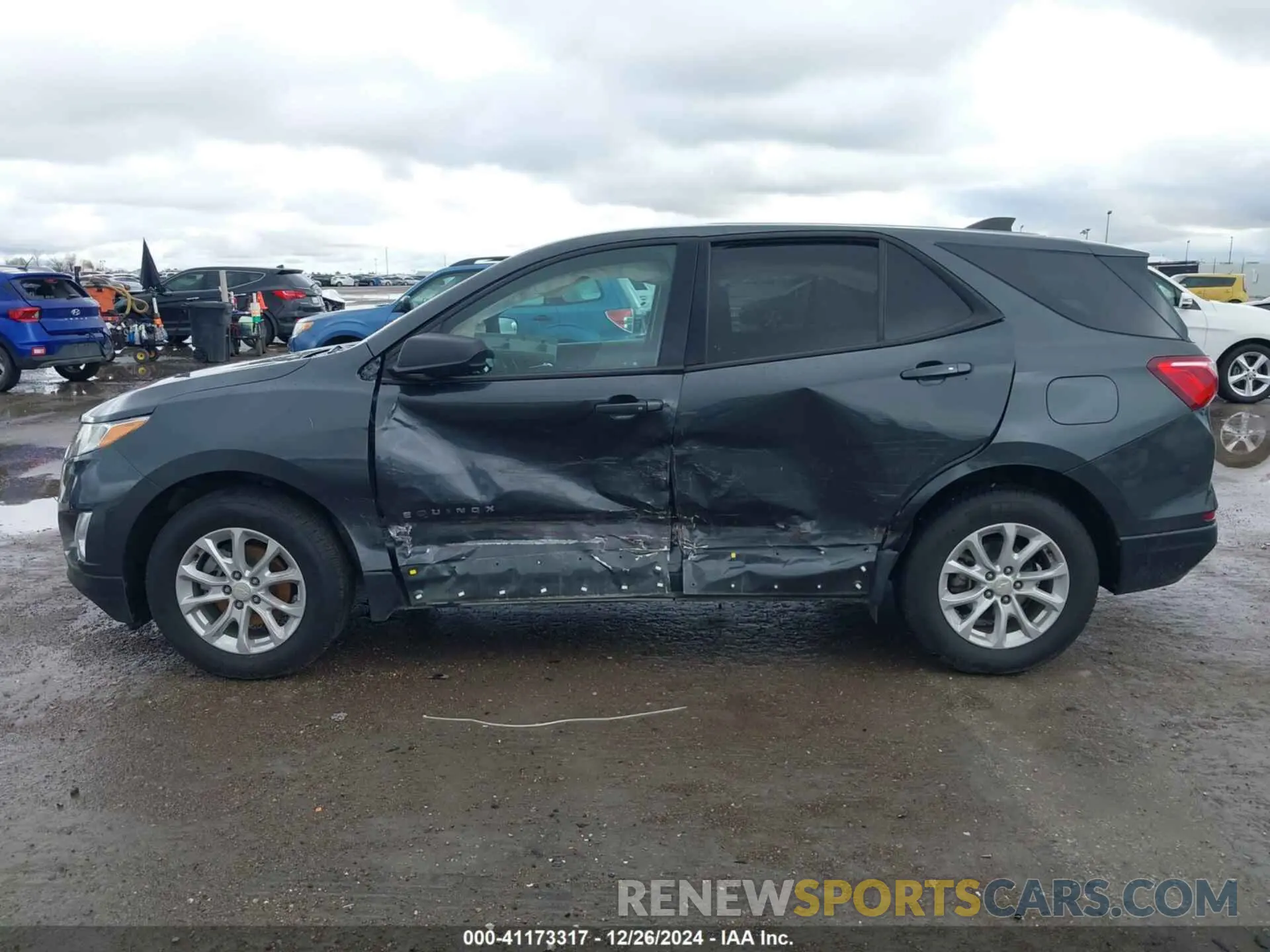 14 fotografías del automóvil dañado 3GNAXHEV8KS564288 CHEVROLET EQUINOX 2019