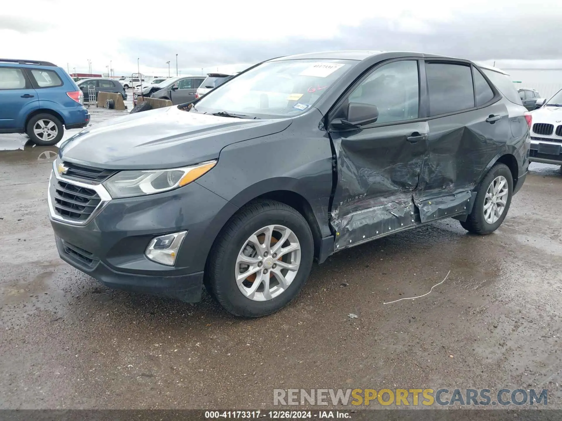 2 fotografías del automóvil dañado 3GNAXHEV8KS564288 CHEVROLET EQUINOX 2019