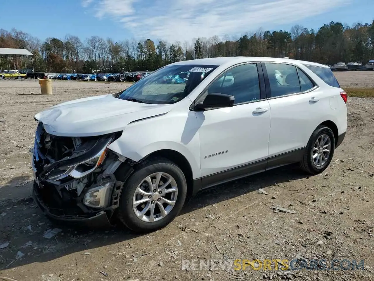 1 fotografías del automóvil dañado 3GNAXHEV8KS600898 CHEVROLET EQUINOX 2019