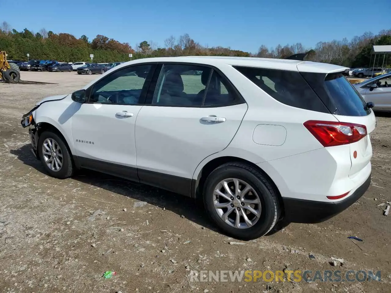 2 fotografías del automóvil dañado 3GNAXHEV8KS600898 CHEVROLET EQUINOX 2019