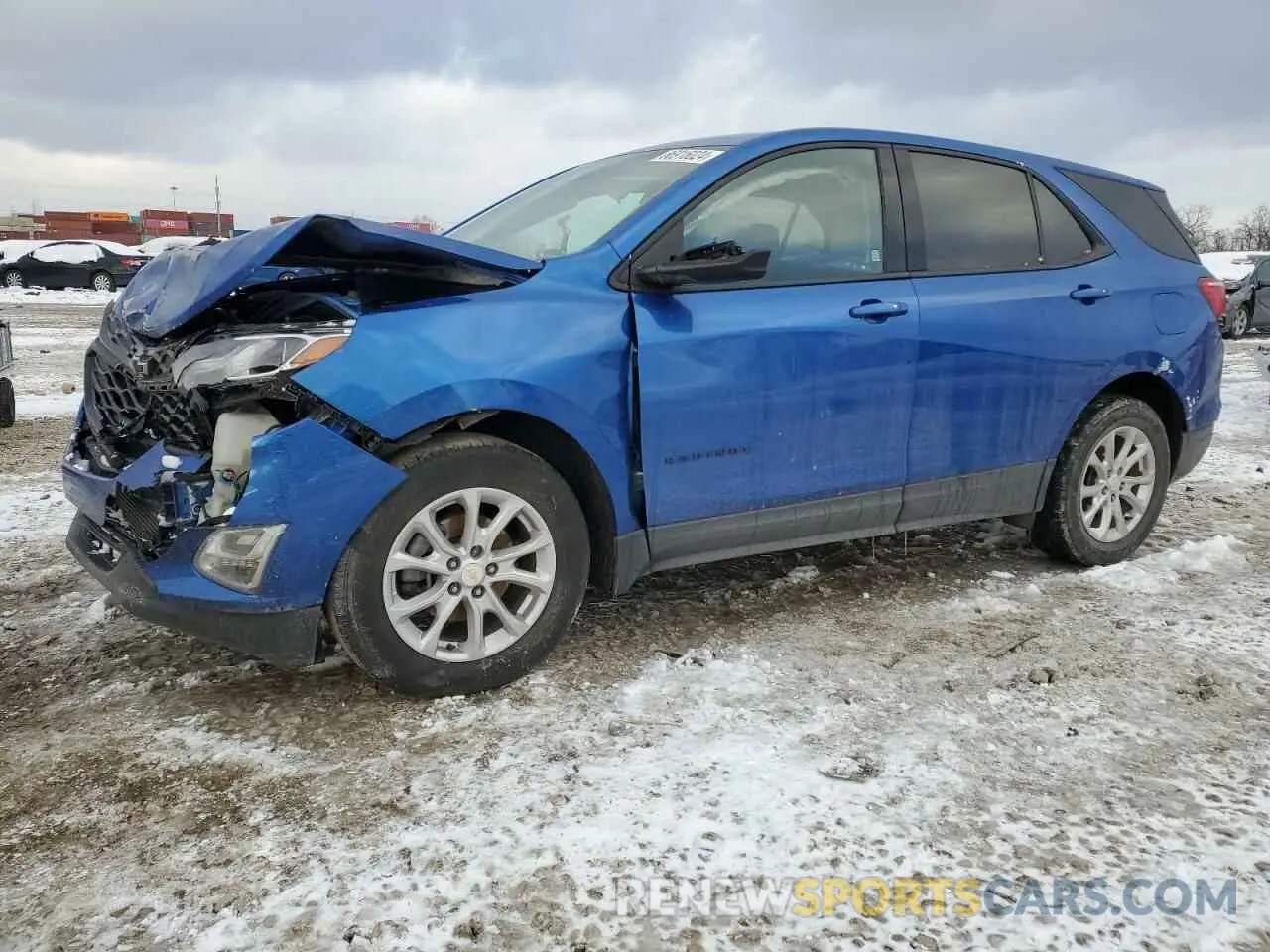 1 fotografías del automóvil dañado 3GNAXHEV8KS616261 CHEVROLET EQUINOX 2019