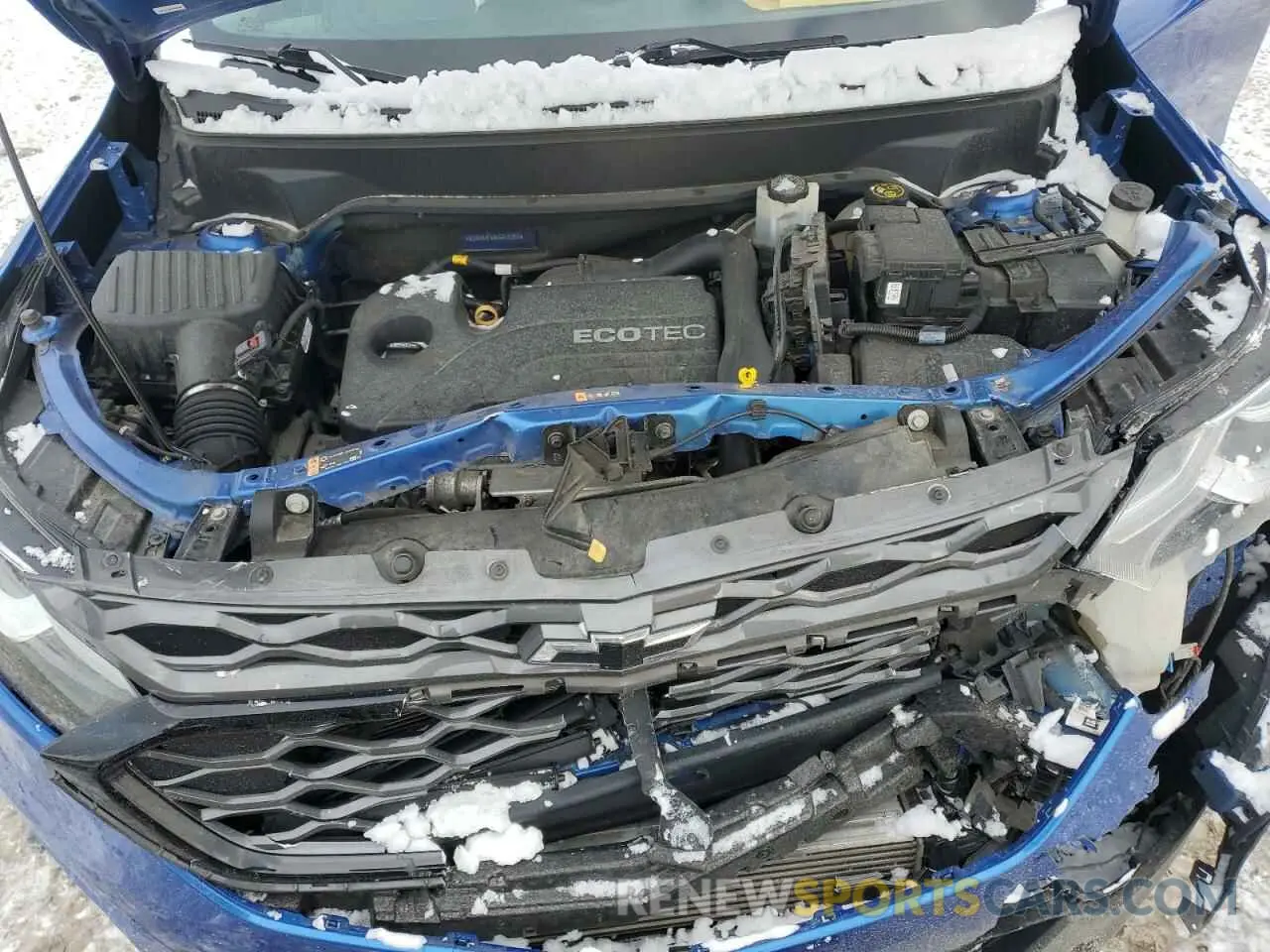 13 fotografías del automóvil dañado 3GNAXHEV8KS616261 CHEVROLET EQUINOX 2019