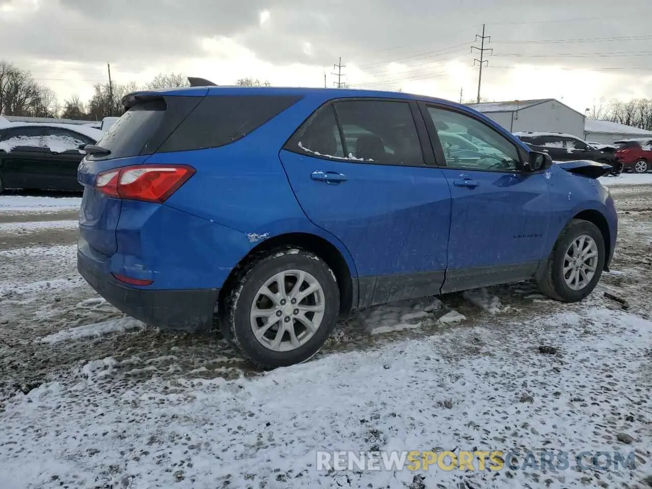 3 fotografías del automóvil dañado 3GNAXHEV8KS616261 CHEVROLET EQUINOX 2019