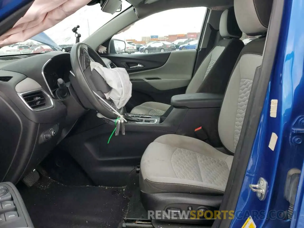 7 fotografías del automóvil dañado 3GNAXHEV8KS616261 CHEVROLET EQUINOX 2019