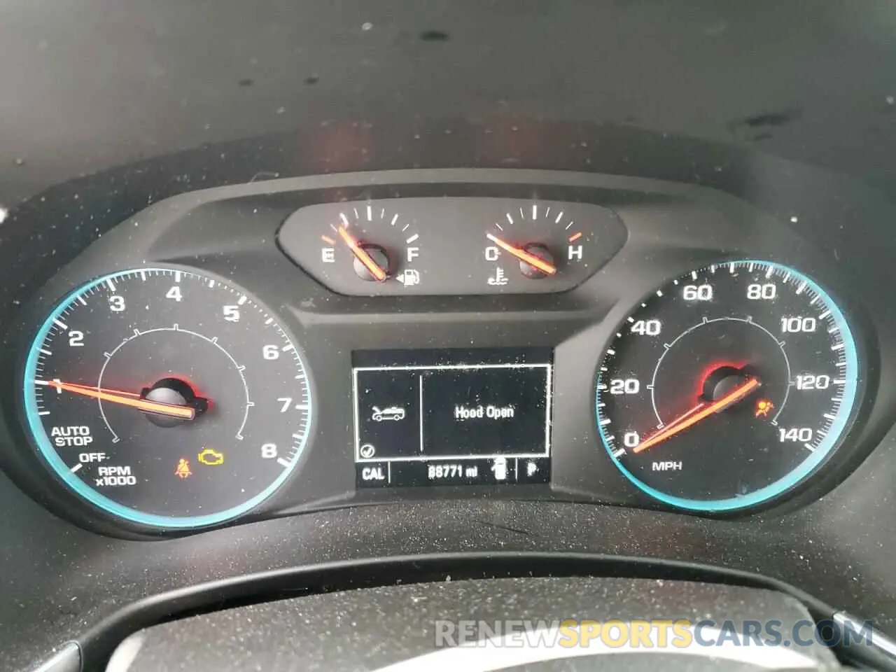 9 fotografías del automóvil dañado 3GNAXHEV8KS616261 CHEVROLET EQUINOX 2019