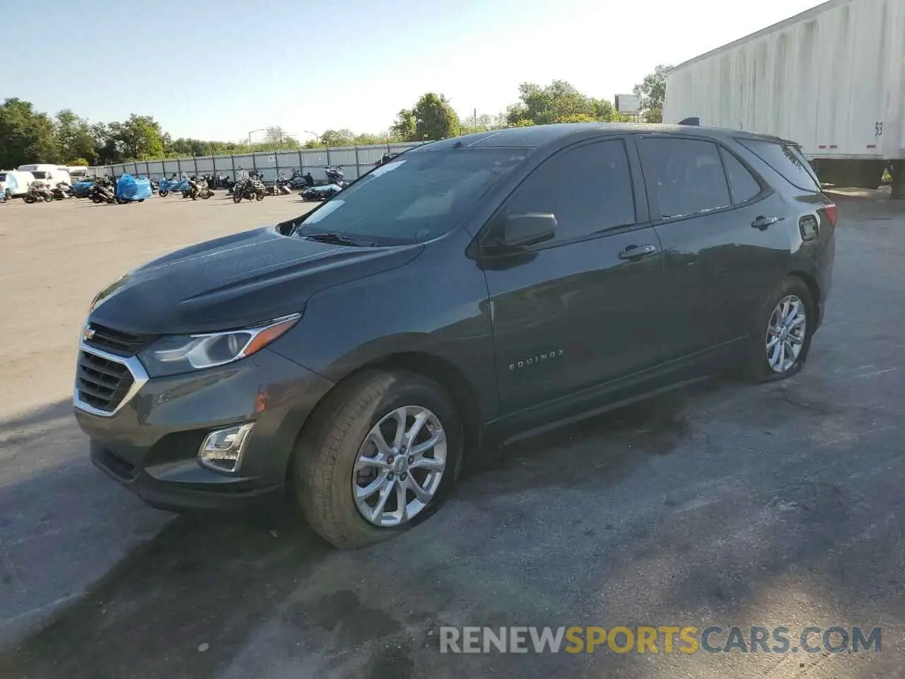 1 fotografías del automóvil dañado 3GNAXHEV8KS648031 CHEVROLET EQUINOX 2019