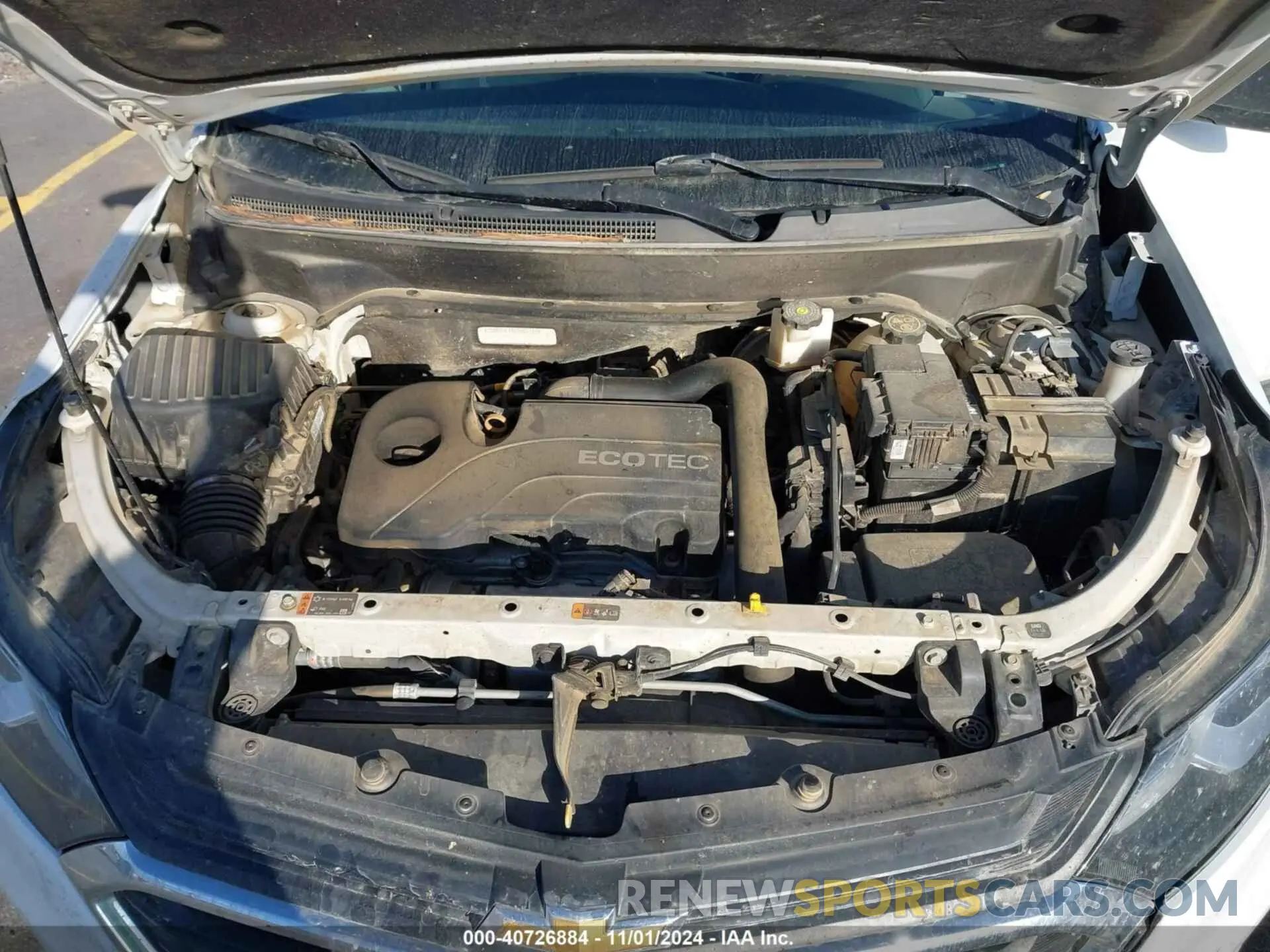10 fotografías del automóvil dañado 3GNAXHEV8KS662785 CHEVROLET EQUINOX 2019