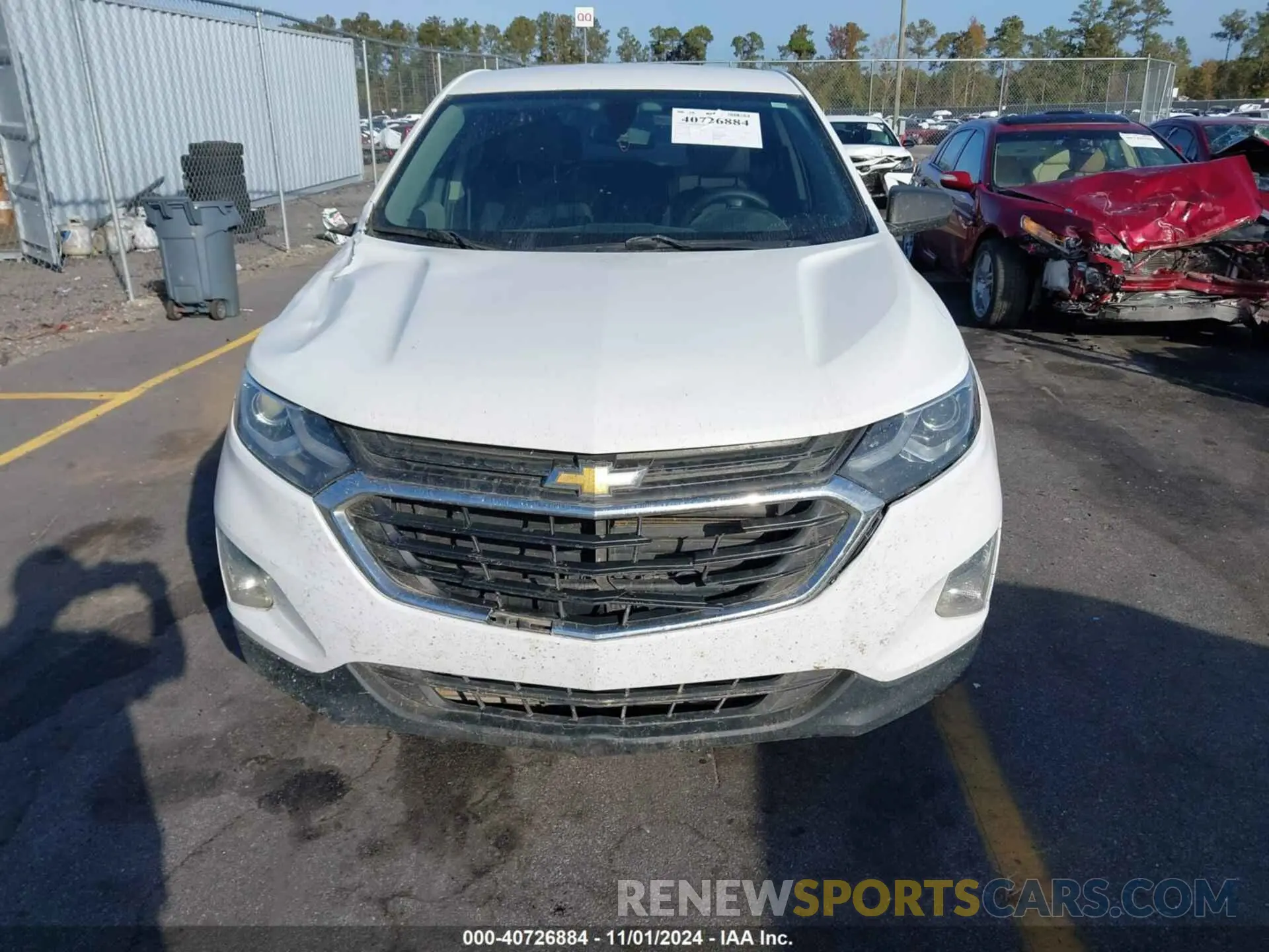 12 fotografías del automóvil dañado 3GNAXHEV8KS662785 CHEVROLET EQUINOX 2019
