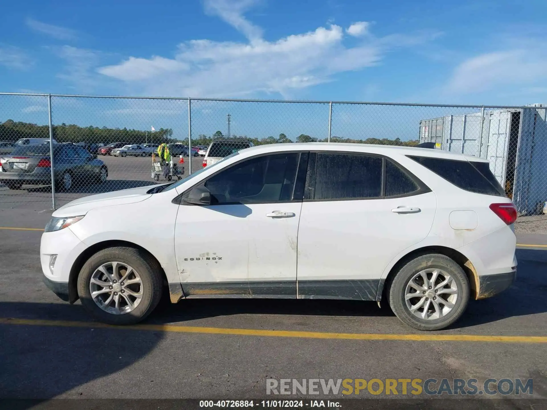 14 fotografías del automóvil dañado 3GNAXHEV8KS662785 CHEVROLET EQUINOX 2019