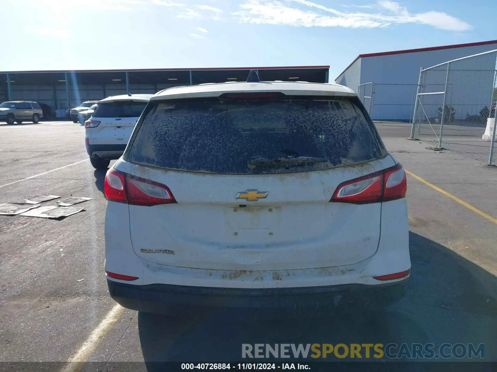 16 fotografías del automóvil dañado 3GNAXHEV8KS662785 CHEVROLET EQUINOX 2019