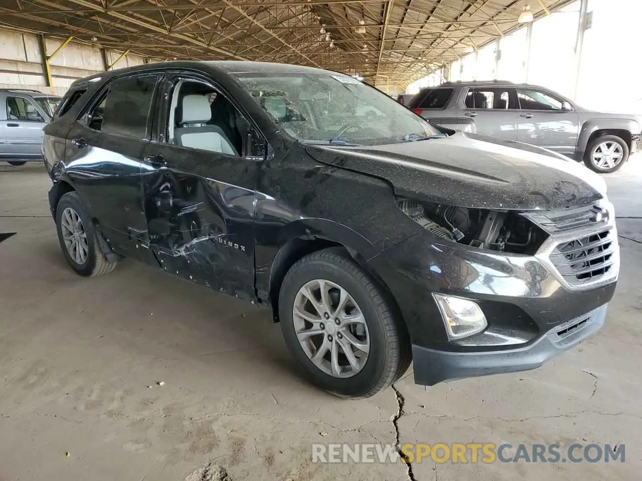 4 fotografías del automóvil dañado 3GNAXHEV9KL265399 CHEVROLET EQUINOX 2019
