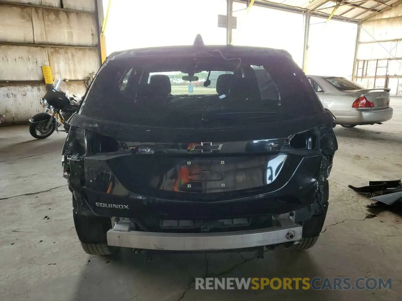 6 fotografías del automóvil dañado 3GNAXHEV9KL265399 CHEVROLET EQUINOX 2019