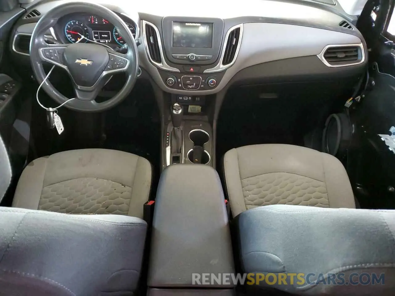 8 fotografías del automóvil dañado 3GNAXHEV9KL265399 CHEVROLET EQUINOX 2019