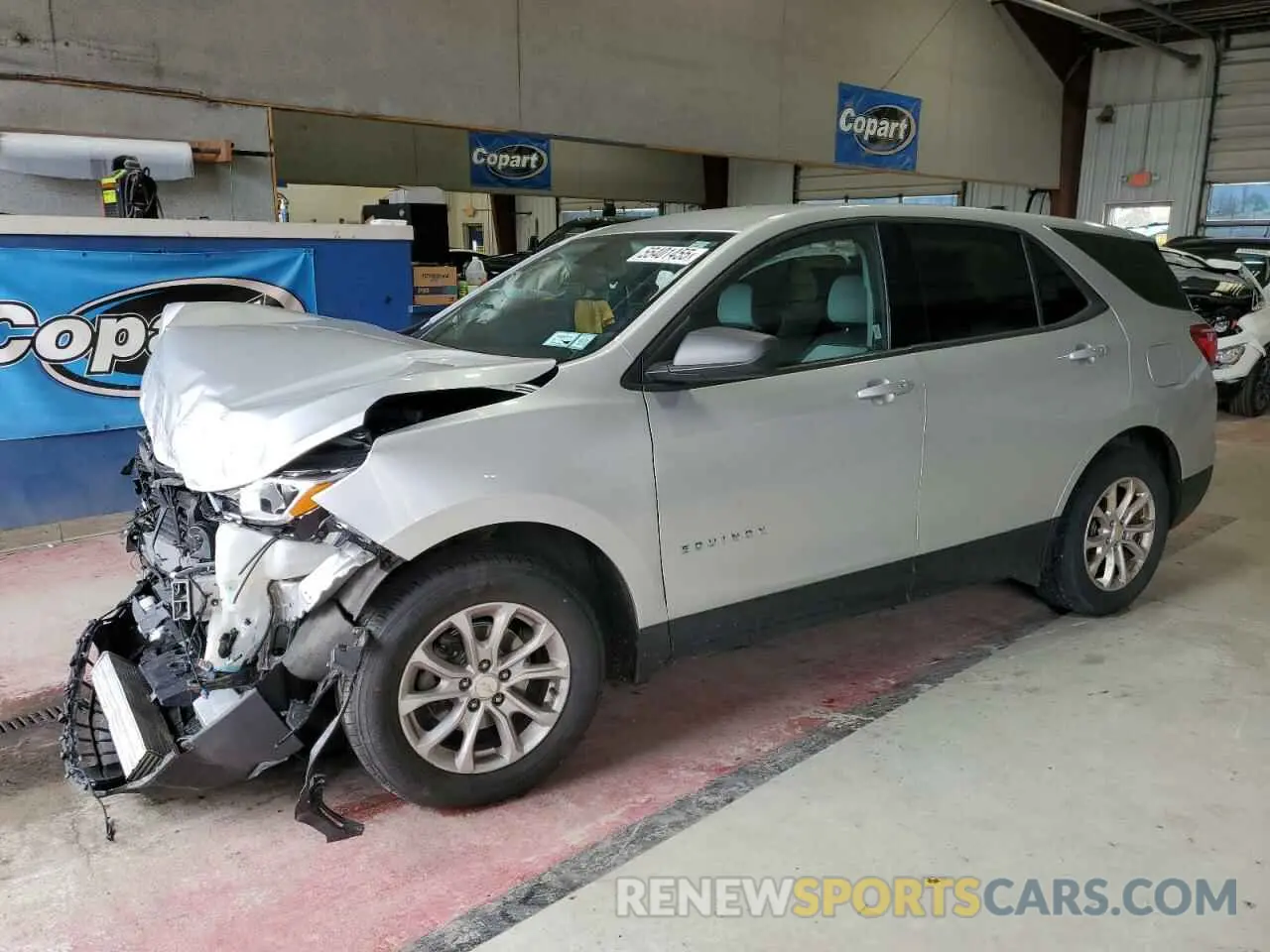 1 fotografías del automóvil dañado 3GNAXHEV9KS544003 CHEVROLET EQUINOX 2019