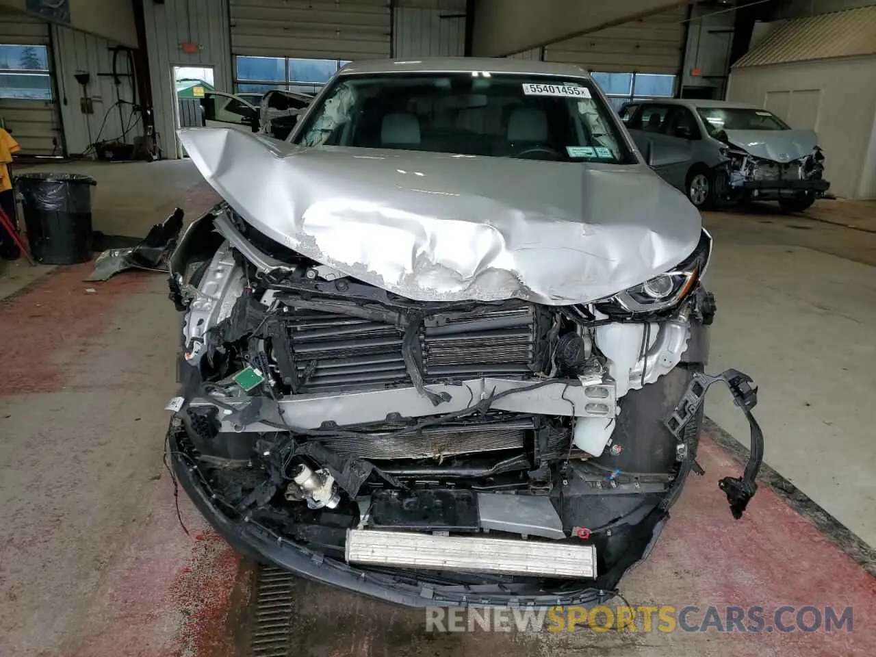 5 fotografías del automóvil dañado 3GNAXHEV9KS544003 CHEVROLET EQUINOX 2019