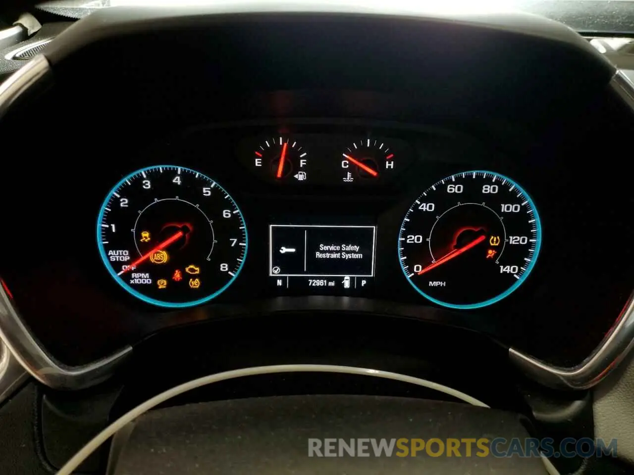 9 fotografías del automóvil dañado 3GNAXHEV9KS544003 CHEVROLET EQUINOX 2019