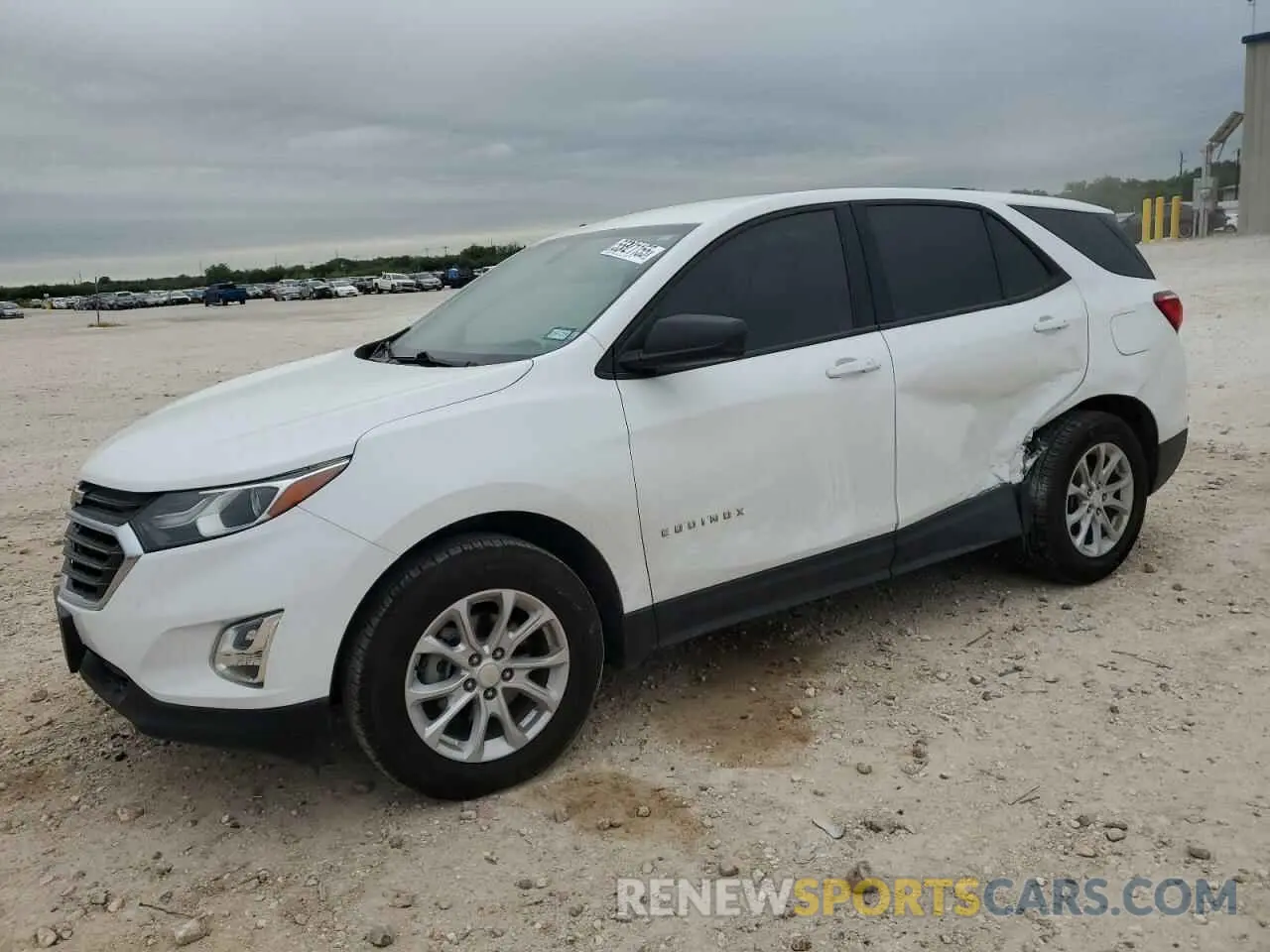 1 fotografías del automóvil dañado 3GNAXHEV9KS638219 CHEVROLET EQUINOX 2019