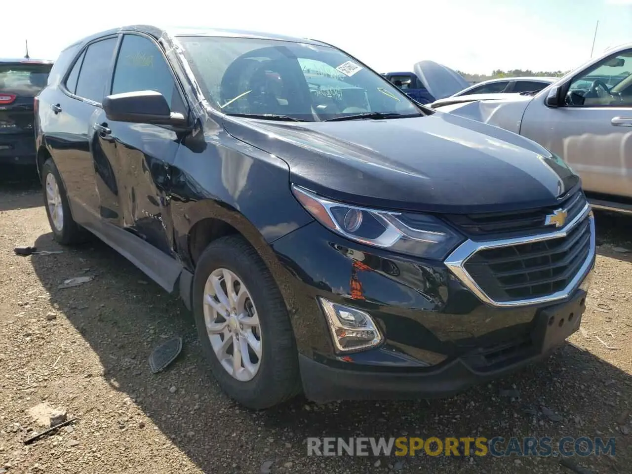 1 fotografías del automóvil dañado 3GNAXHEVXKL201100 CHEVROLET EQUINOX 2019