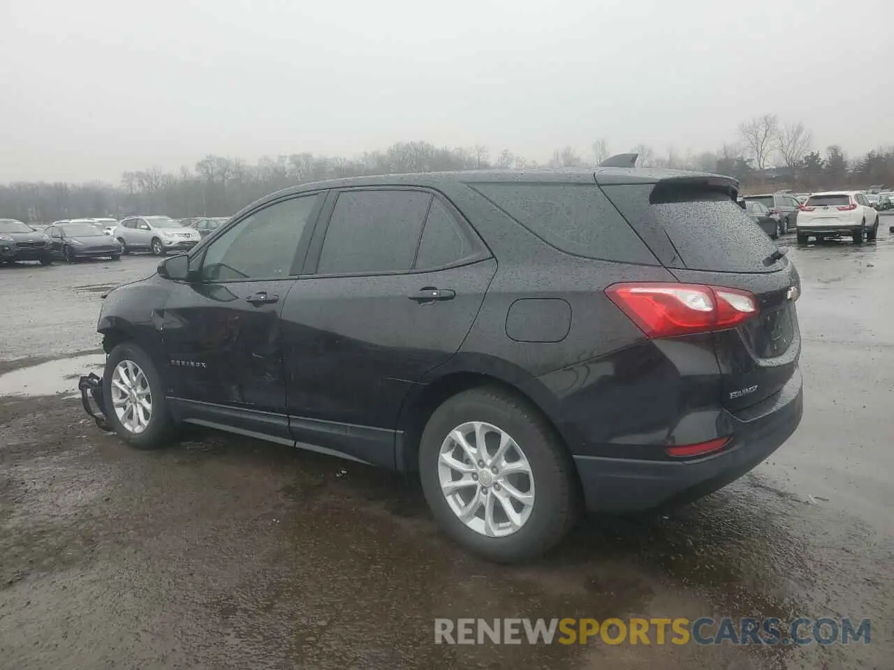 2 fotografías del automóvil dañado 3GNAXHEVXKL396941 CHEVROLET EQUINOX 2019