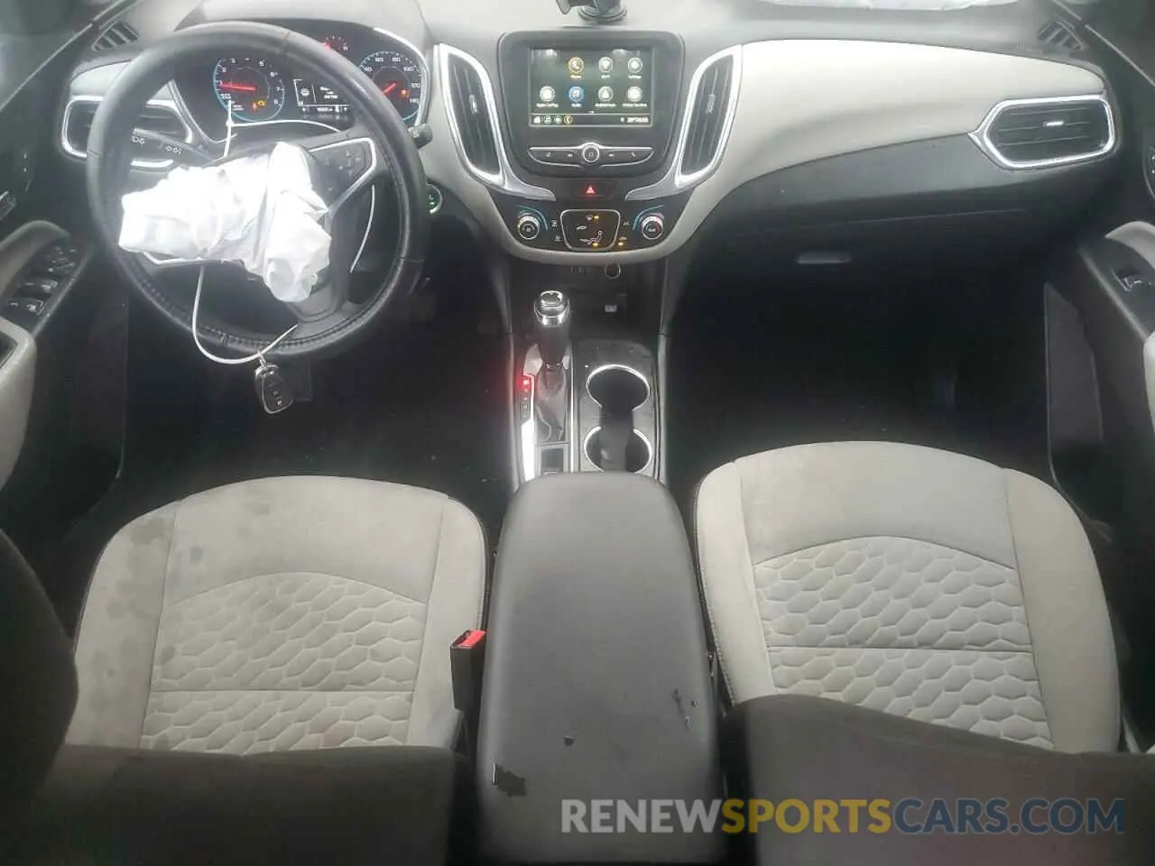 8 fotografías del automóvil dañado 3GNAXHEVXKL396941 CHEVROLET EQUINOX 2019