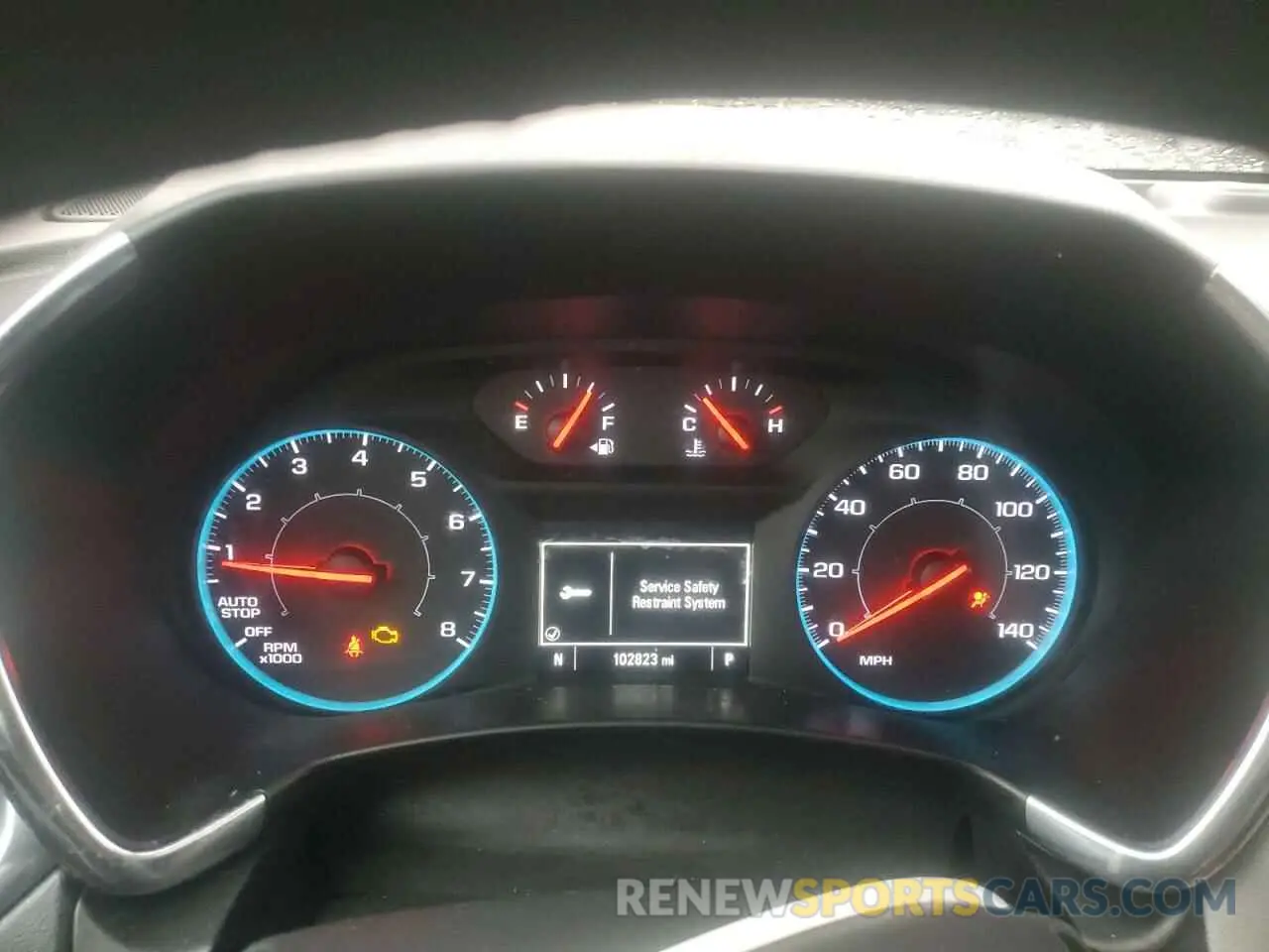 9 fotografías del automóvil dañado 3GNAXHEVXKL396941 CHEVROLET EQUINOX 2019