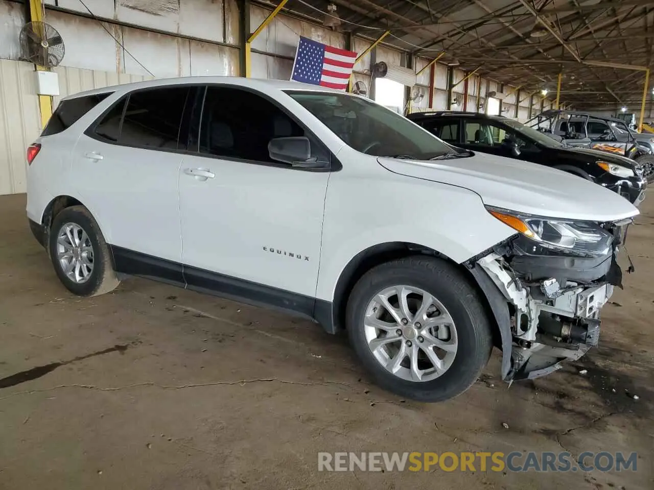 4 fotografías del automóvil dañado 3GNAXHEVXKS556807 CHEVROLET EQUINOX 2019