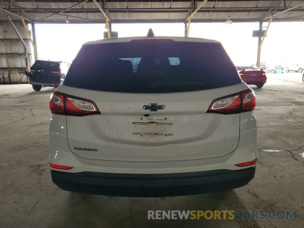 6 fotografías del automóvil dañado 3GNAXHEVXKS556807 CHEVROLET EQUINOX 2019