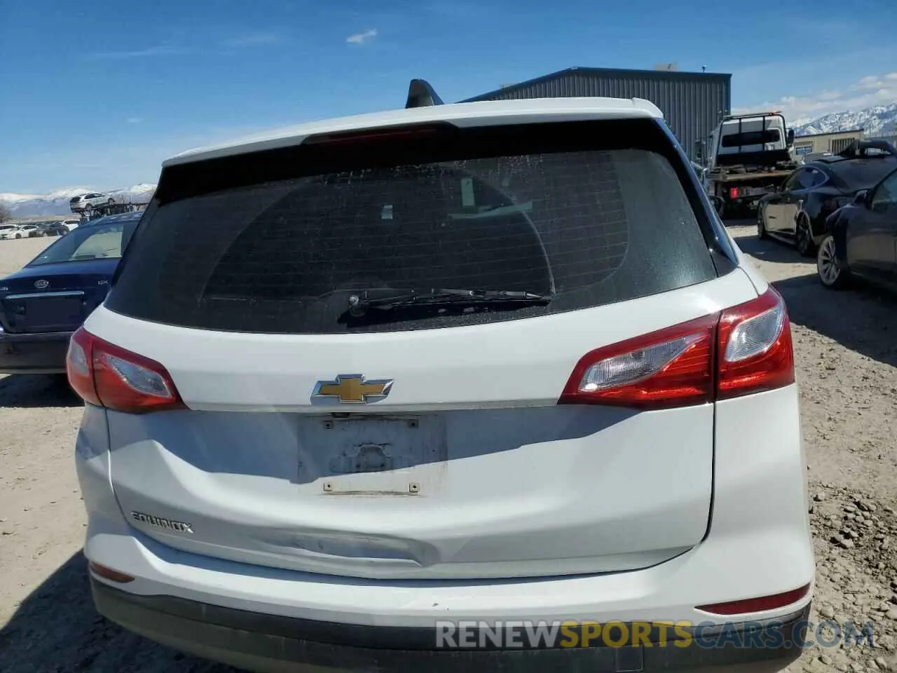 6 fotografías del automóvil dañado 3GNAXHEVXKS626192 CHEVROLET EQUINOX 2019