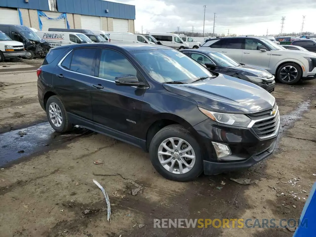 4 fotografías del automóvil dañado 3GNAXJEV0KL312438 CHEVROLET EQUINOX 2019