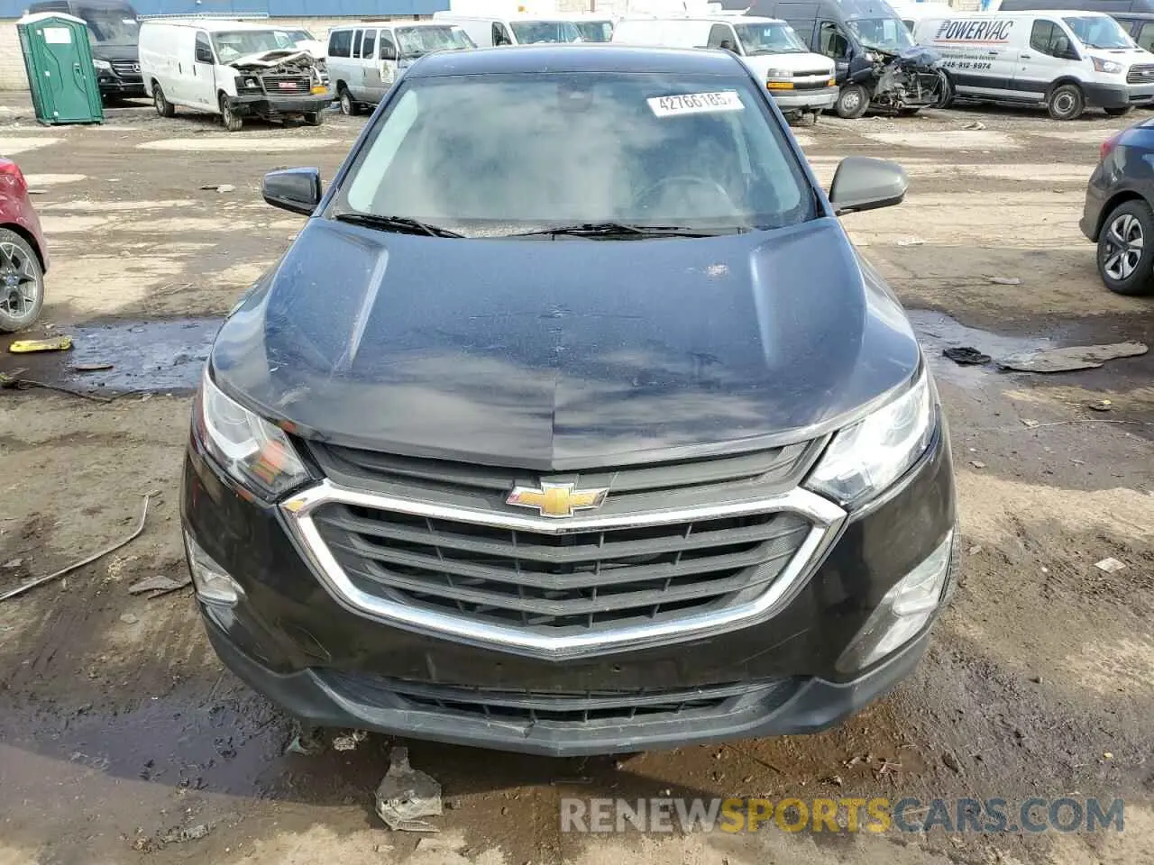 5 fotografías del automóvil dañado 3GNAXJEV0KL312438 CHEVROLET EQUINOX 2019