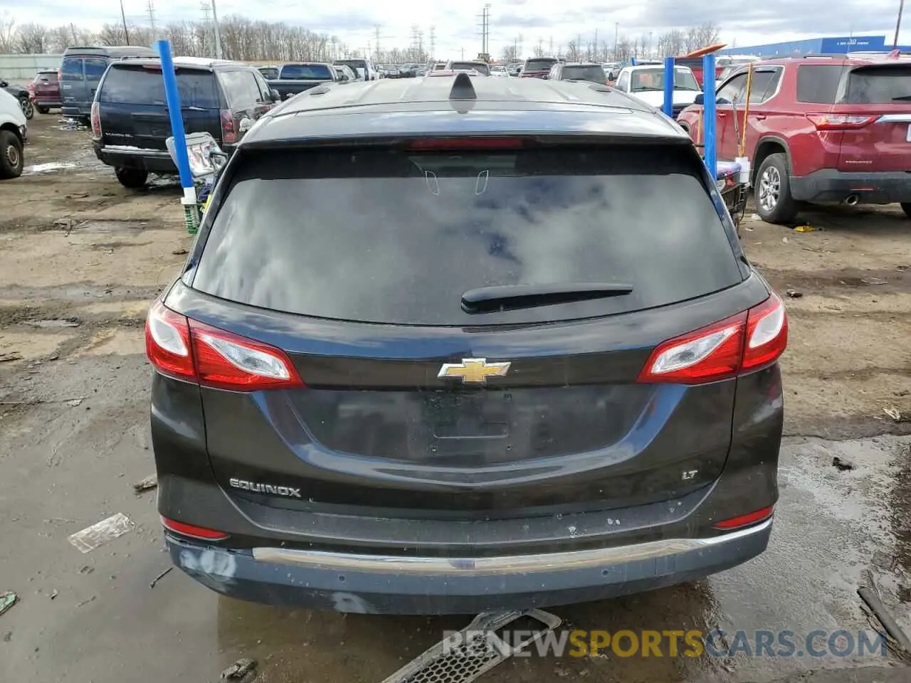 6 fotografías del automóvil dañado 3GNAXJEV0KL312438 CHEVROLET EQUINOX 2019