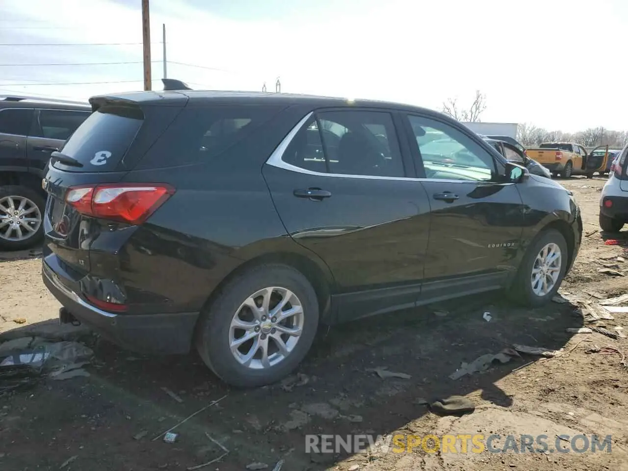 3 fotografías del automóvil dañado 3GNAXJEV0KL345830 CHEVROLET EQUINOX 2019