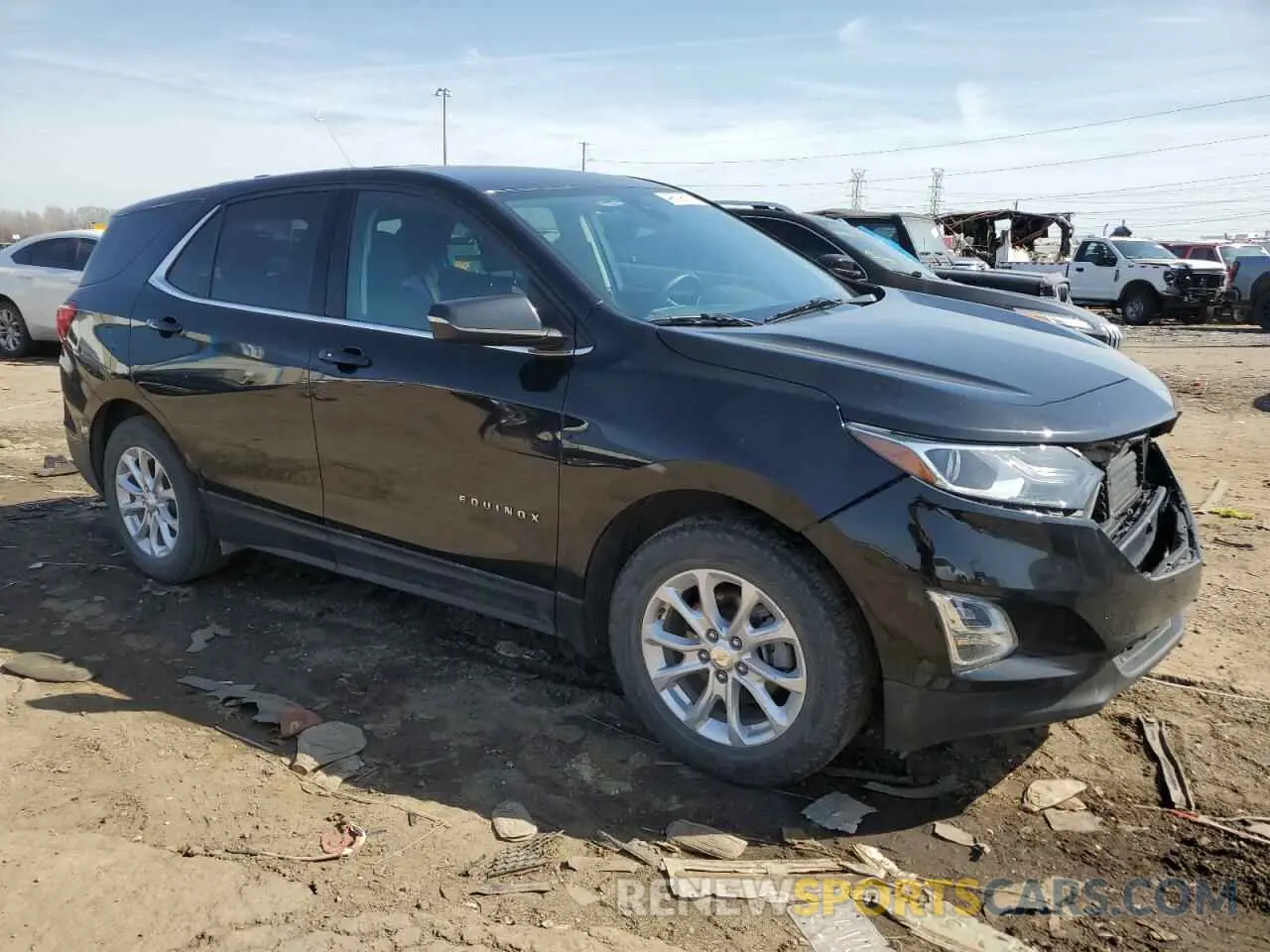 4 fotografías del automóvil dañado 3GNAXJEV0KL345830 CHEVROLET EQUINOX 2019