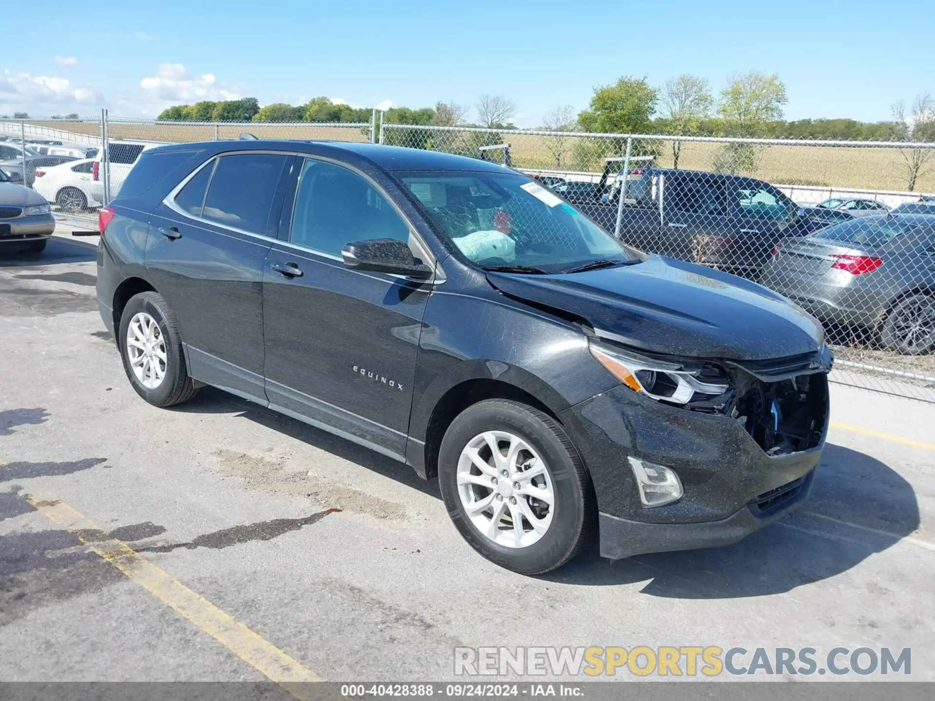 1 fotografías del automóvil dañado 3GNAXJEV0KL347464 CHEVROLET EQUINOX 2019
