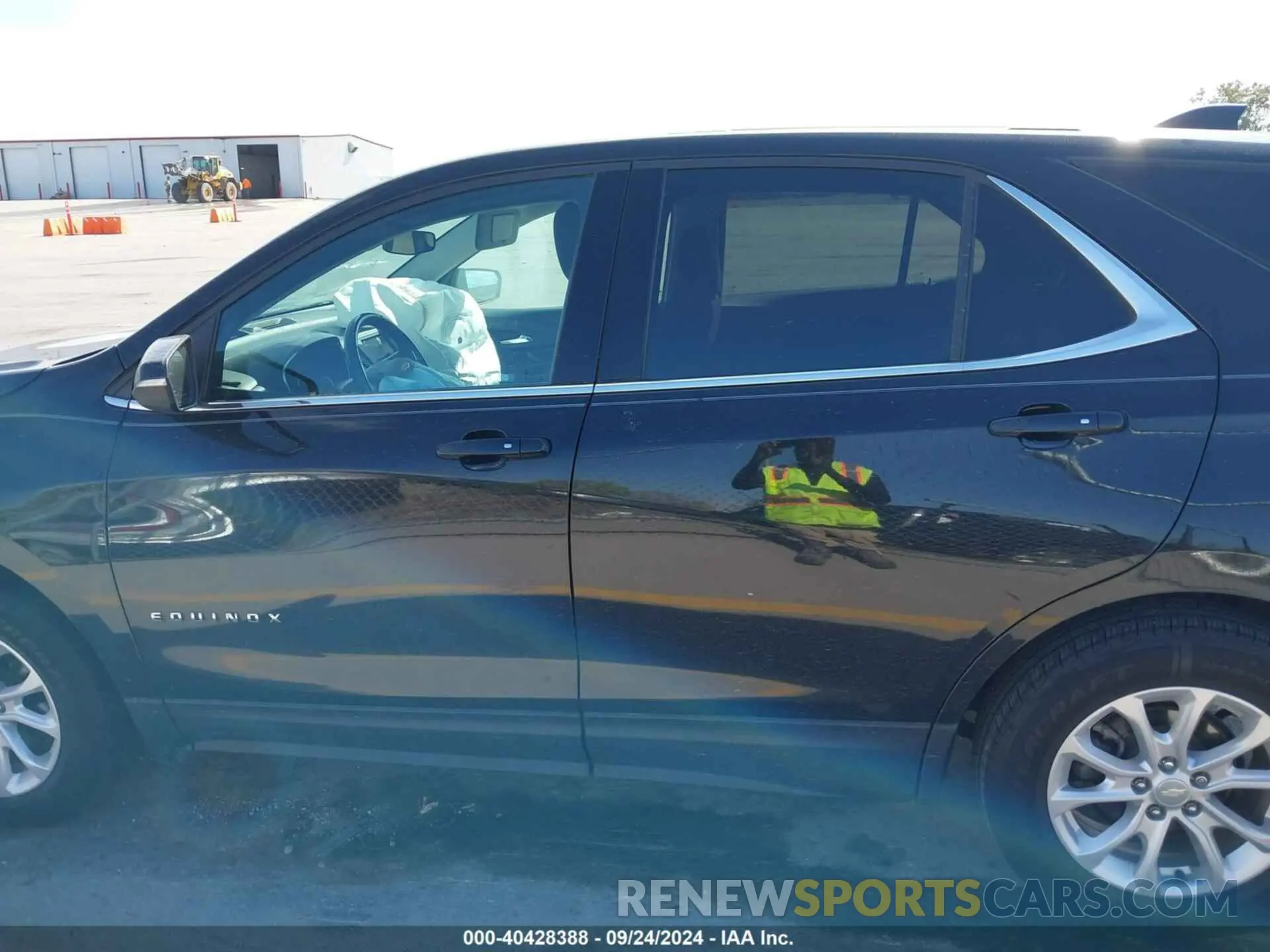 15 fotografías del automóvil dañado 3GNAXJEV0KL347464 CHEVROLET EQUINOX 2019